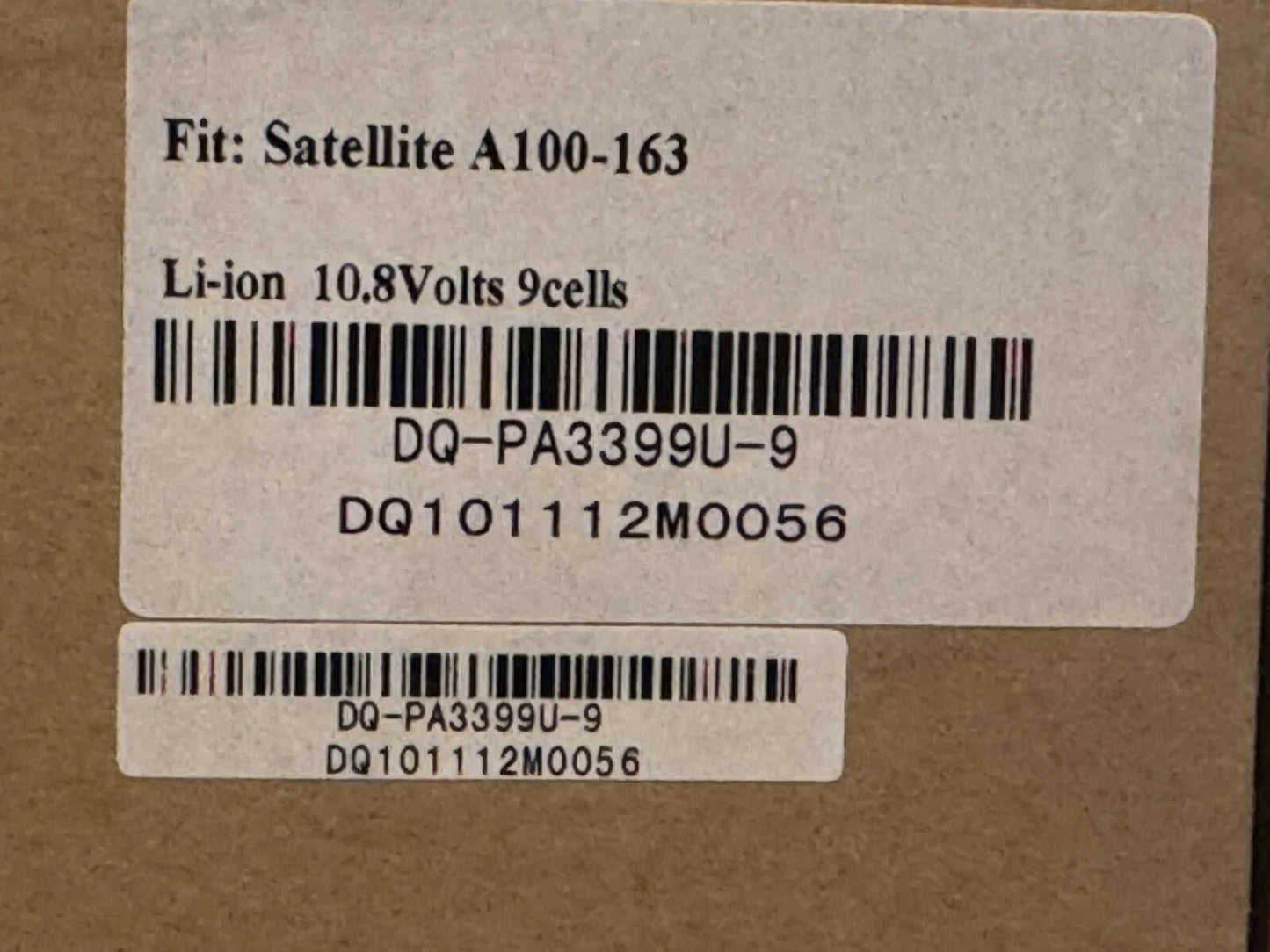 DENAQ 9-Cell 85Whr/7800mAh Li-Ion Laptop Battery for TOSHIBA Satellite