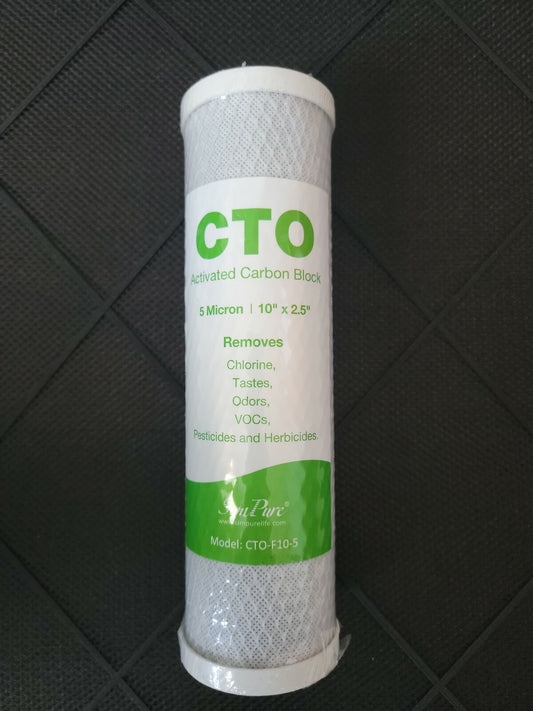 1 SimPure Whole House Water Filter 10 x 4.5 BB Activated Carbon Block